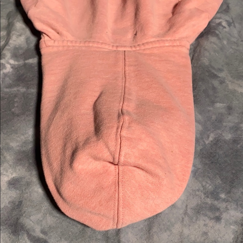 π 3 for $15 π - Gap Distressed Zip Up Hoodie Pink size Small - Picture 14 of 16